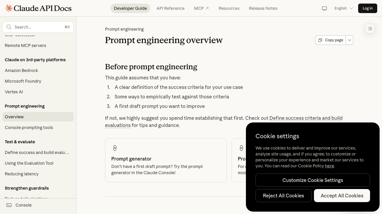 Anthropic Prompt Engineering Guide