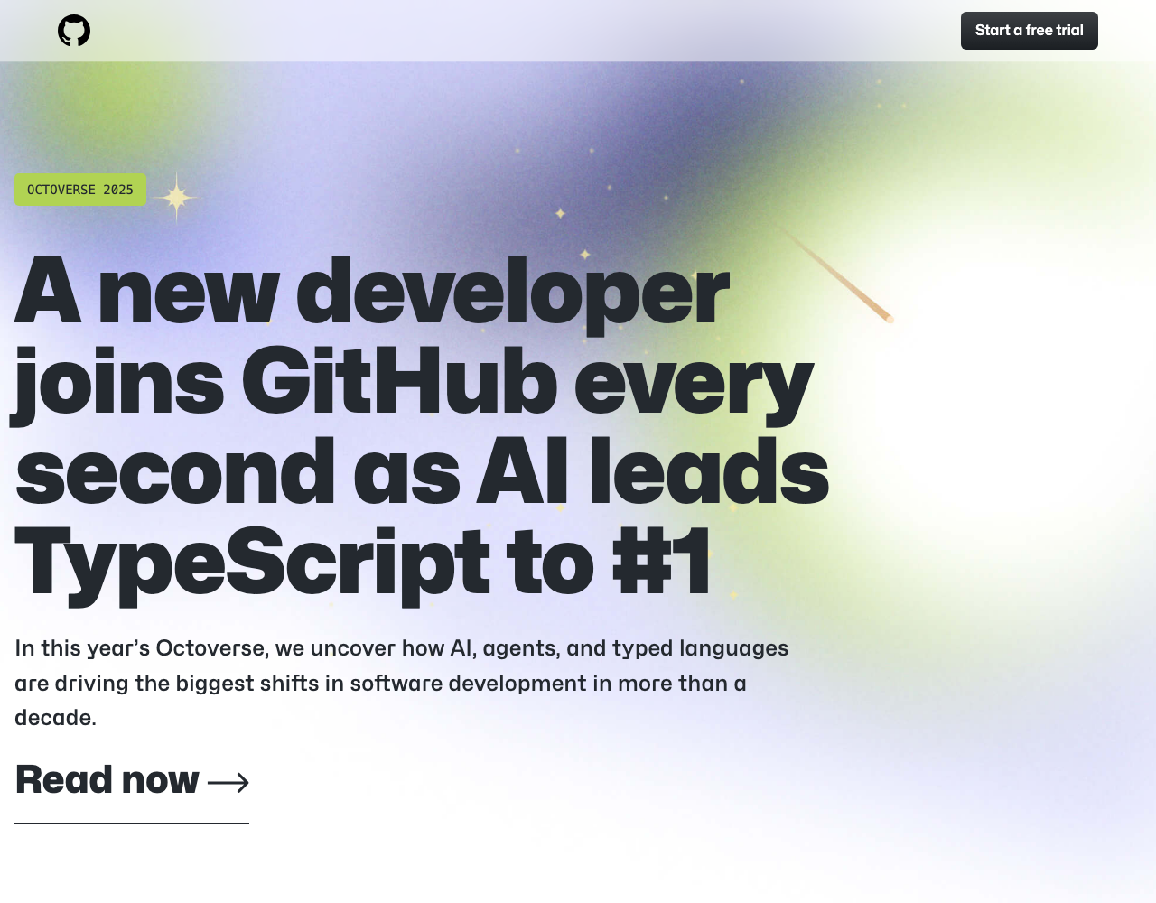GitHub Octoverse