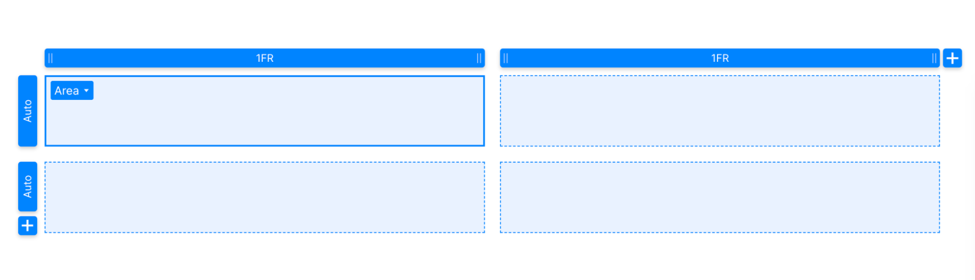 Webflow grid container