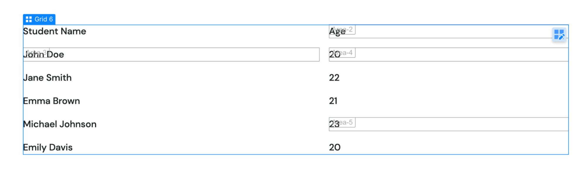 Webflow CSS grid