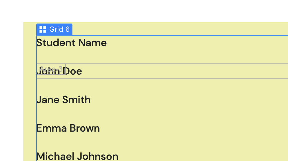 add grid gap in webflow
